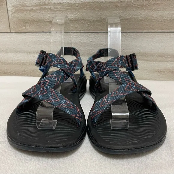 Chaco's Zvolv Waltz Navy Blue Black Women's Sandals Size 8 Strappy J106642 - Picture 2 of 9